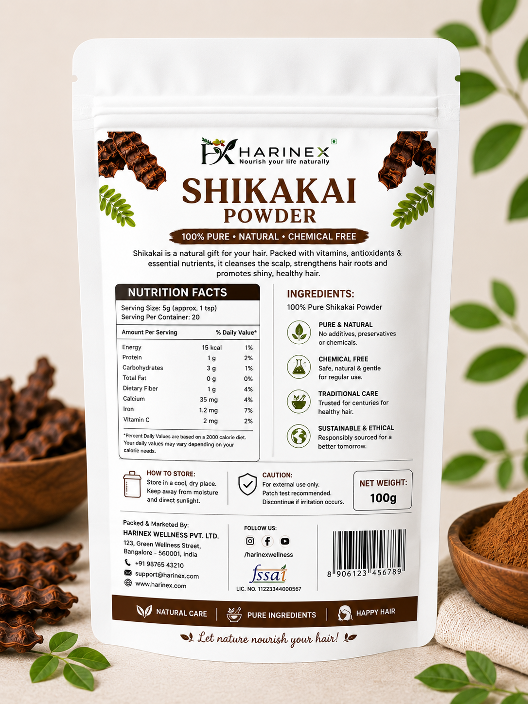 Shikakai Powder